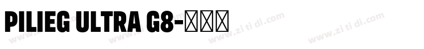 PiliEG Ultra G8字体转换